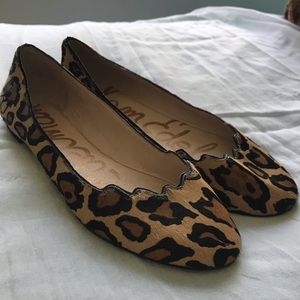 Sam Edelman leopard print ballet flats